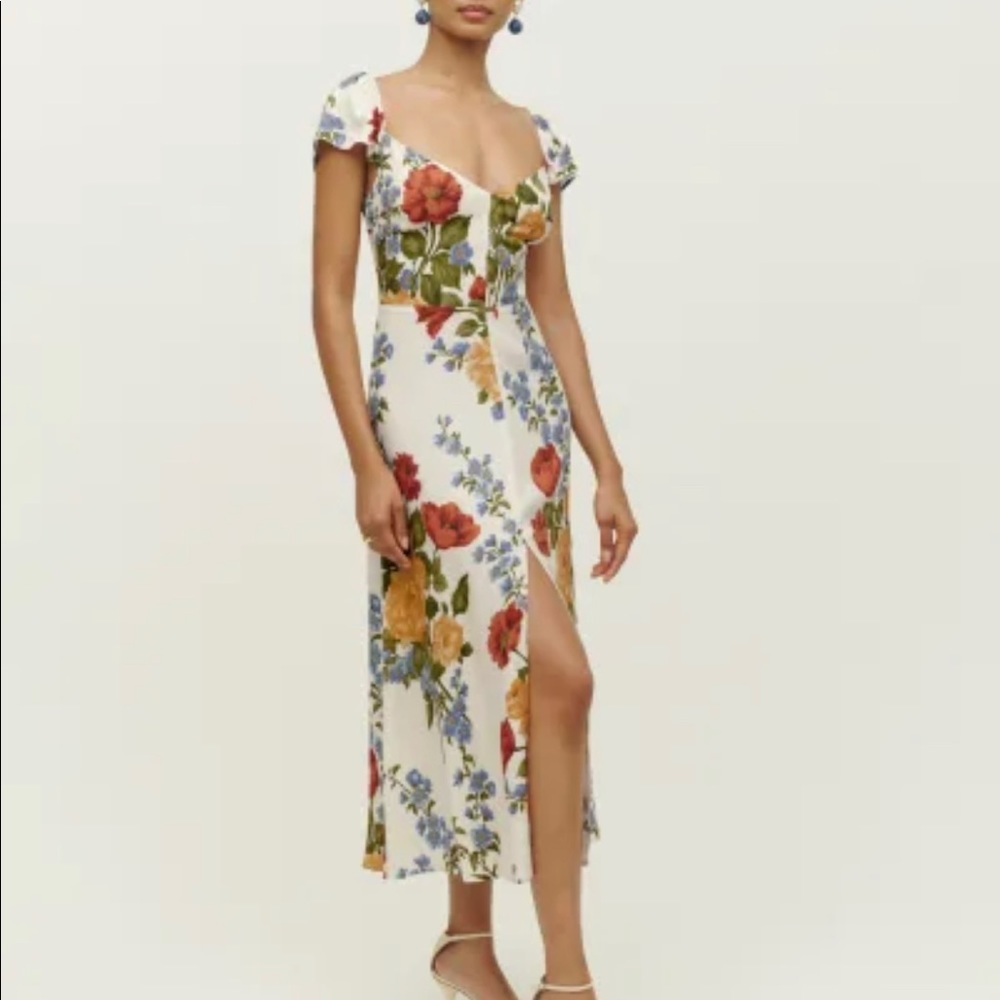 Reformation Baxley Dress size 8 (Formosa)